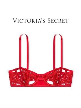 VICTORIA'S SECRET- VERY SEXY Unlined Strappy Balconette Bra-38DD Archives